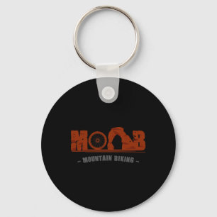Moab Mountainbike - Radfahrer, die Radfahren liebe Schlüsselanhänger