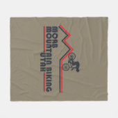 Moab mtb Mountainbike Fleecedecke (Vorderseite (Horizontal))