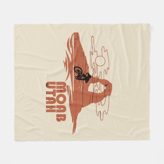 Moab mtb Mountainbike Fleecedecke (Vorderseite (Horizontal))