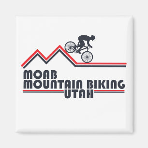 Moab mtb Mountainbike Magnet