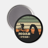 Moab mtb Mountainbike Magnet (Vorderseite/Rückseite)