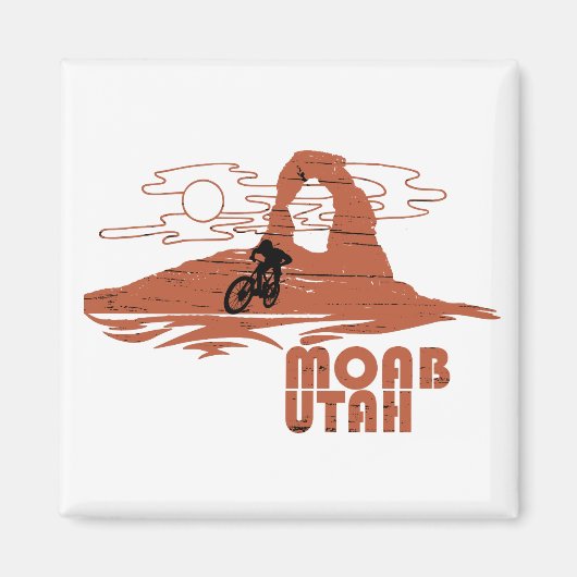 Moab mtb Mountainbike Magnet (Vorne)