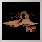 Moab mtb Mountainbike Poster (Vorne)