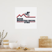 Moab mtb Mountainbike Poster (Küche)
