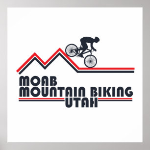 Moab mtb Mountainbike Poster