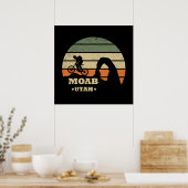 Moab mtb Mountainbike Poster (Küche)