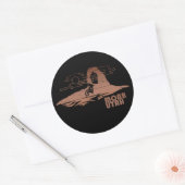 Moab mtb Mountainbike Runder Aufkleber (Umschlag)