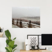 Moab Snow Poster (Heimbüro)