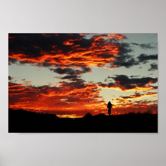 Moab Sunset Poster (Vorne)