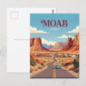 Moab USA Postkarte (Vorne/Hinten)