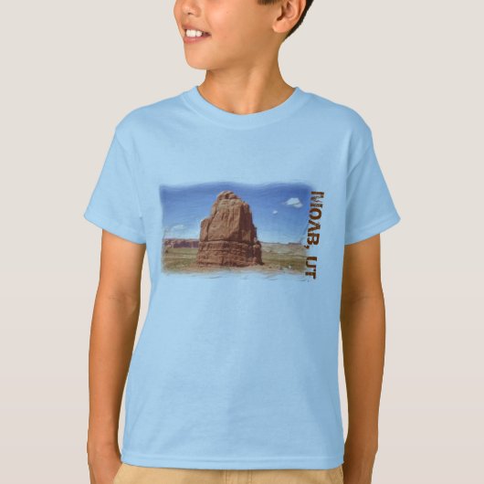 Moab, UT Jungs T T-Shirt (Vorderseite)
