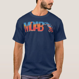 Moab Utah 4wd Offroad Adventure Rock Crawling Scen T-Shirt
