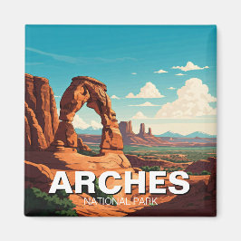 Moab Utah Arches Nationalpark Delikatessen Magnet