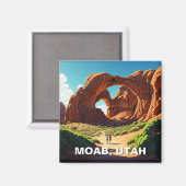 Moab Utah Arches Nationalpark Magnet (Vorderseite/Rückseite)