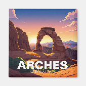 Moab Utah Arches Nationalpark Magnet (Vorne)