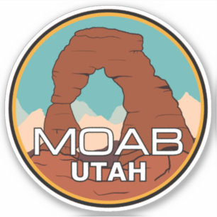 Moab Utah Aufkleber