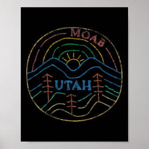 Moab Utah Beehive Staat Nationalparks Mighty 5 Te Poster