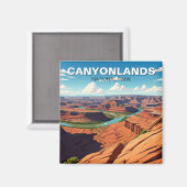 Moab Utah Canyonlands National Park Magnet (Vorderseite/Rückseite)