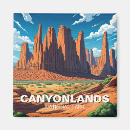 Moab Utah Canyonlands National Park Magnet