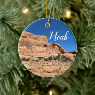 Moab Utah Christmas Keramik Ornament