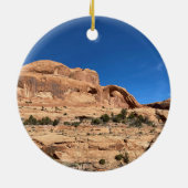 Moab Utah Christmas Keramik Ornament (Hinten)