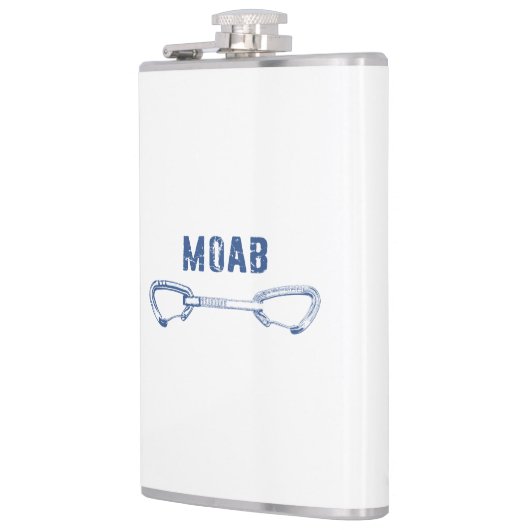 Moab Utah Climbing Quickziehung Flachmann (Links)