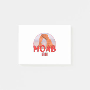 Moab Utah Delicate Arch Post-it Klebezettel