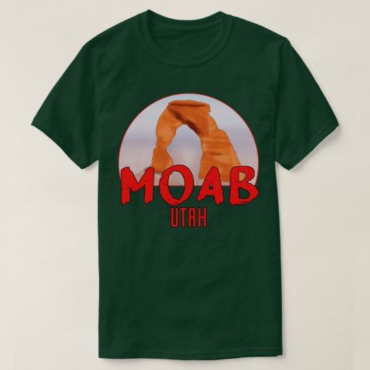 Moab Utah Delicate Arch T-Shirt (Design vorne)