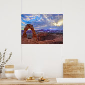 Moab Utah - Delikatbogen - Poster (Küche)