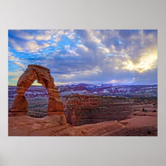 Moab Utah - Delikatbogen - Poster