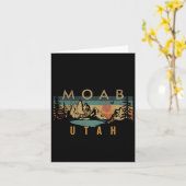 Moab Utah Karte (Gelbe Blume)