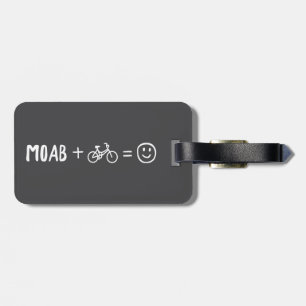 Moab Utah Plus Fahrräder Macht Dich Glücklich Gepäckanhänger