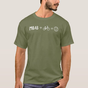 Moab Utah Plus Fahrräder Macht Dich Glücklich T-Shirt