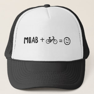 Moab Utah Plus Fahrräder Macht Dich Glücklich Truckerkappe