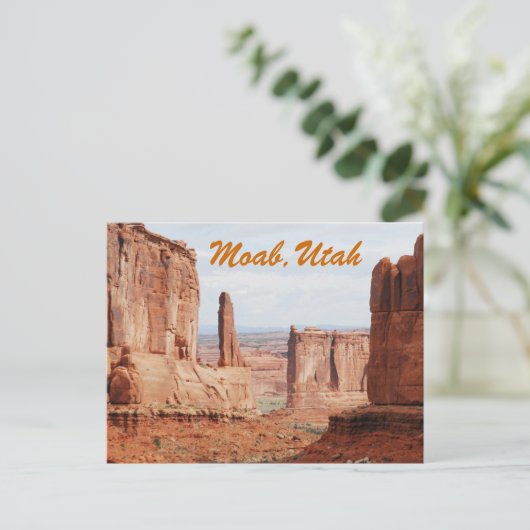 Moab Utah Postcard Postkarte (Stehend Vorderseite)