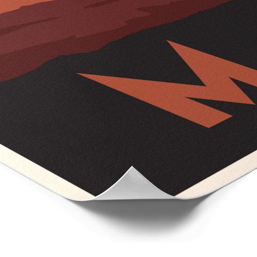 Moab, Utah Poster (Ecke)