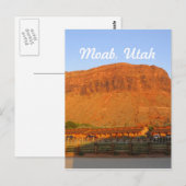 Moab, Utah Postkarte (Vorne/Hinten)