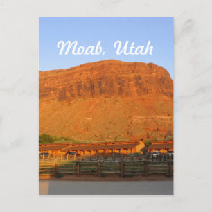 Moab, Utah Postkarte
