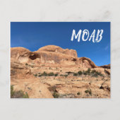 Moab Utah Postkarte (Vorderseite)
