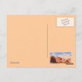Moab Utah Postkarte (Rückseite)