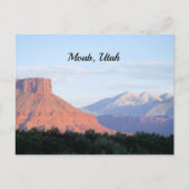 Moab, Utah Postkarte (Vorderseite)