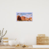 Moab Utah Rock landschaftlich Poster (Küche)