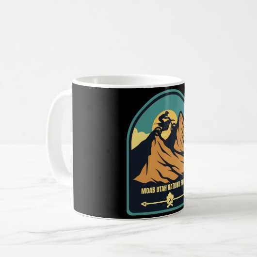 Moab Utah � Spirit of Australia Kaffeetasse (Vorderseite Links)