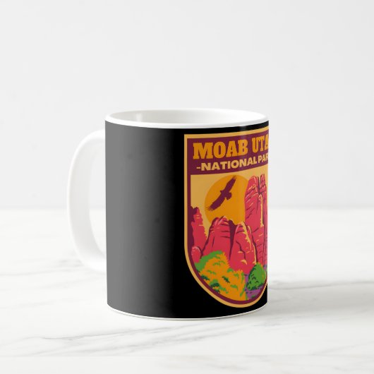 Moab Utah � Spirit of Australia Kaffeetasse (Vorderseite Links)
