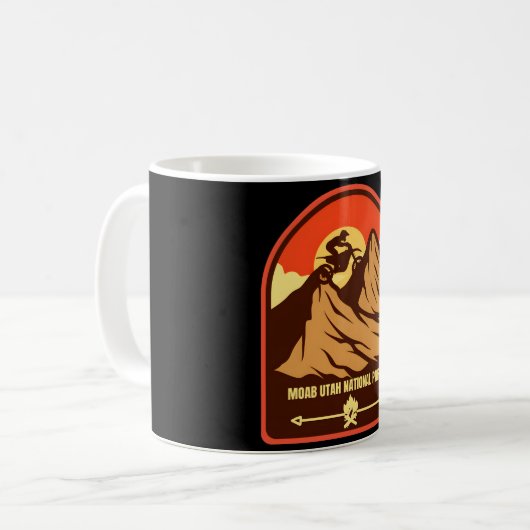 Moab Utah � Spirit of Australia Kaffeetasse (Vorderseite Links)