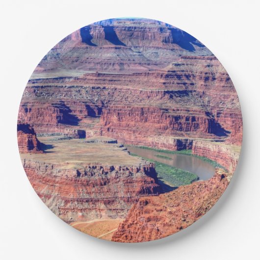 Moab Utah Staat Park Pappteller (Vorderseite)
