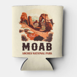 Moab Utah Vintag Sunset Arches Adventure Outdoor Dosenkühler