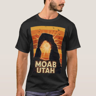 Moab-Wüsten-Sonnenuntergangs-T-Shirt T-Shirt