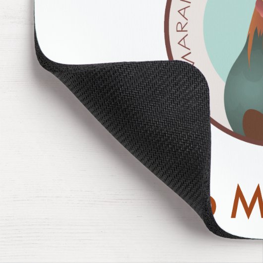 MOAC Logo-Mausunterlage Mousepad (Ecke)