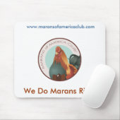 MOAC Logo-Mausunterlage Mousepad (Mit Mouse)